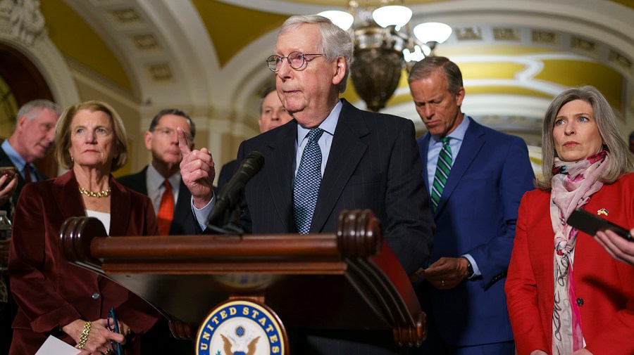 Minority Leader Mitch McConnell (R-Ky.)