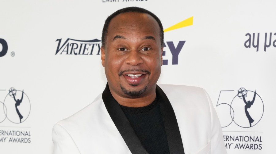 Roy Wood Jr. attends the 50th International Emmy Awards