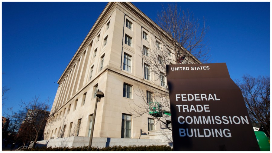 FILE - The Federal Trade Commission building in Washington is pictured on Jan. 28, 2015.