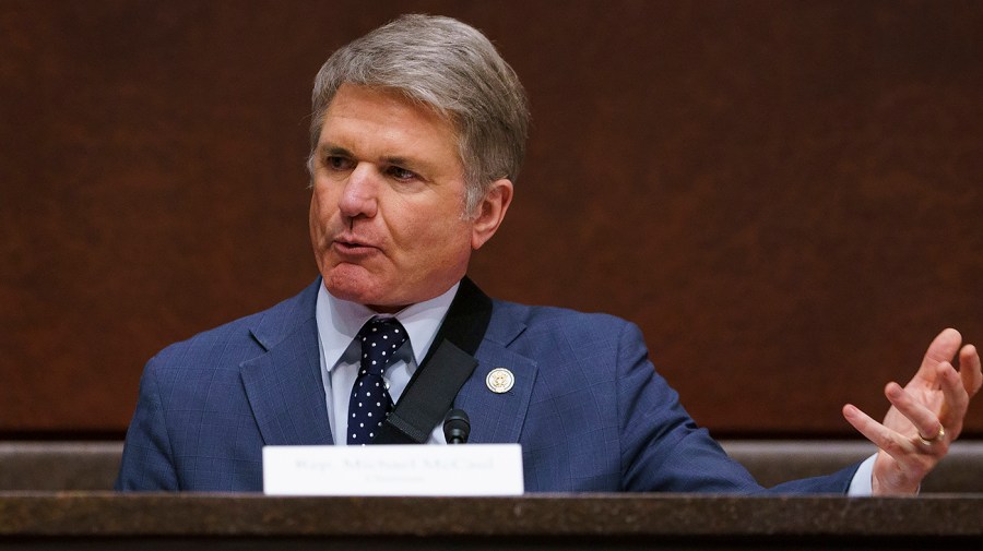 House Foreign Affairs Committee Chairman Michael McCaul (R-Texas)