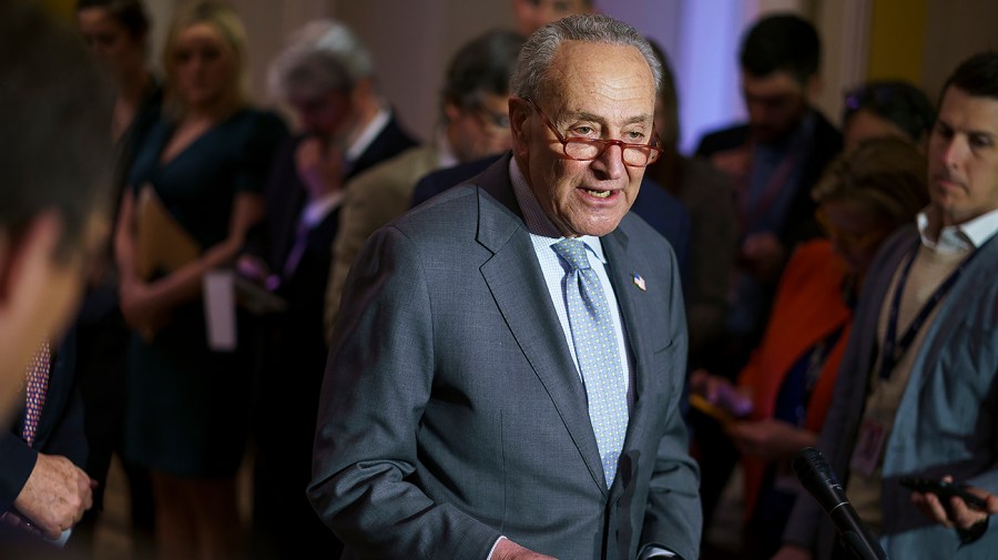 Majority Leader Chuck Schumer (D-N.Y.)