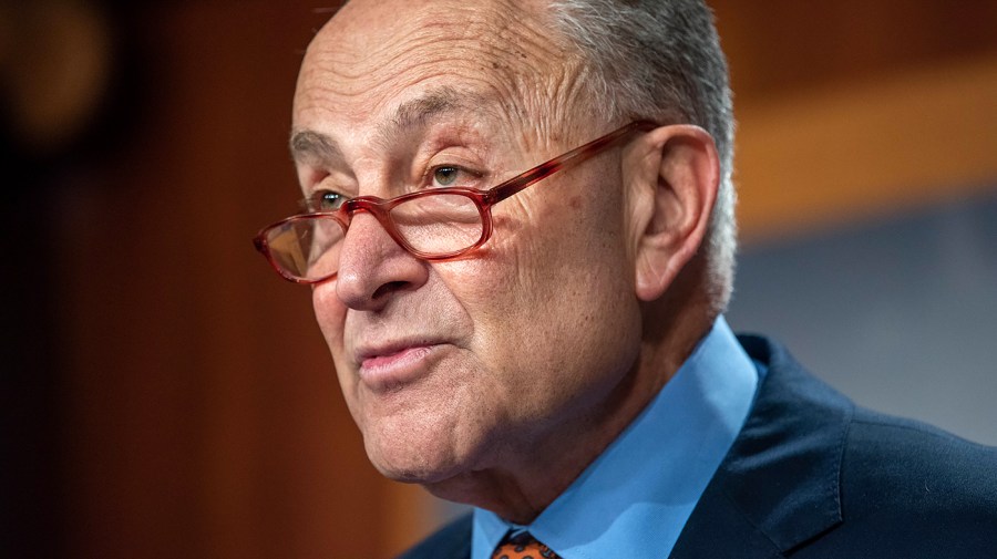 Majority Leader Chuck Schumer (D-N.Y.)