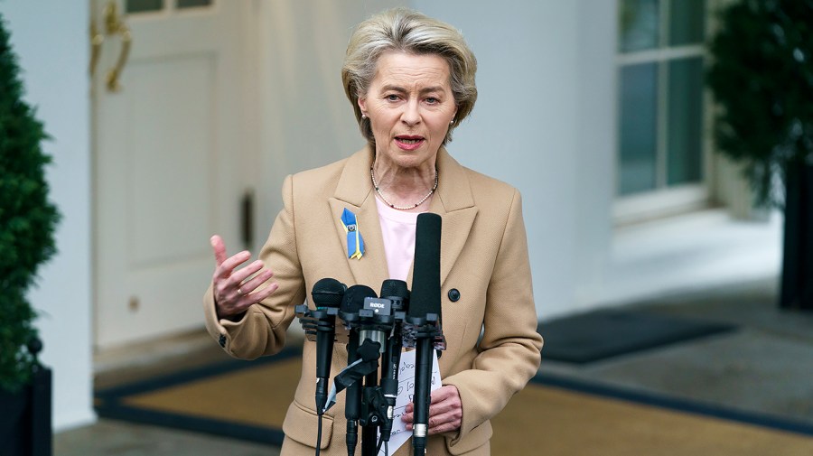 European Commission President Ursula von der Leyen