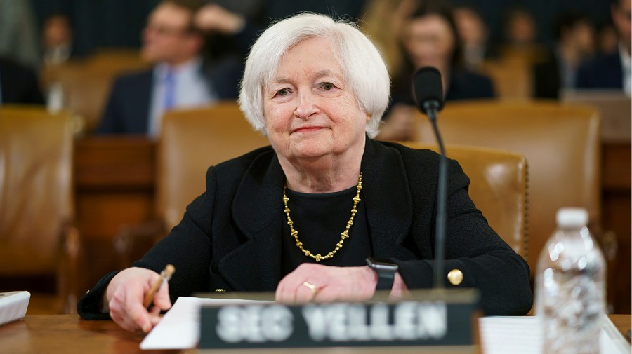 Treasury Secretary Janet Yellen