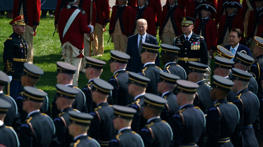 President Biden and South Korean President Yoon Suk Yeol