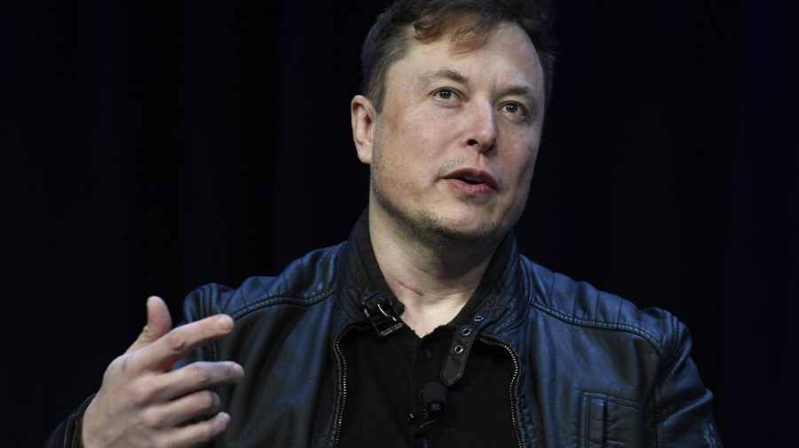 Tesla and SpaceX Chief Executive Officer Elon Musk speaks at the SATELLITE Conference and Exhibition on March 9, 2020, in Washington.