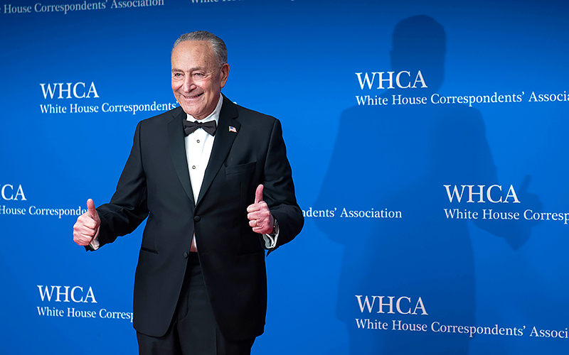 Majority Leader Chuck Schumer (D-N.Y.)