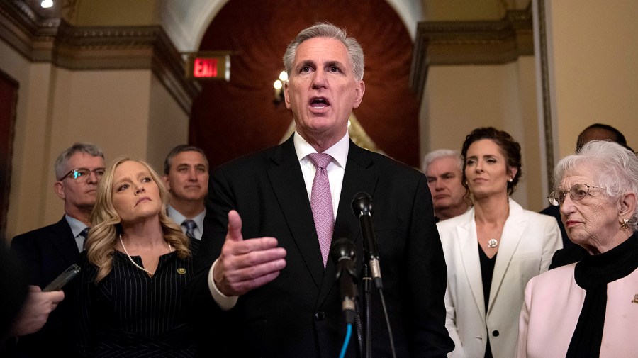 Speaker Kevin McCarthy (R-Calif.)