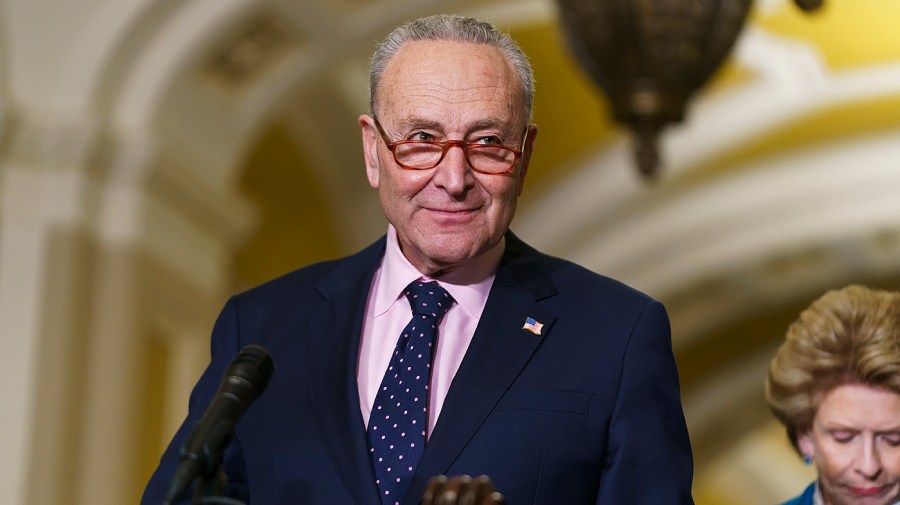 Majority Leader Charles Schumer (D-N.Y.)