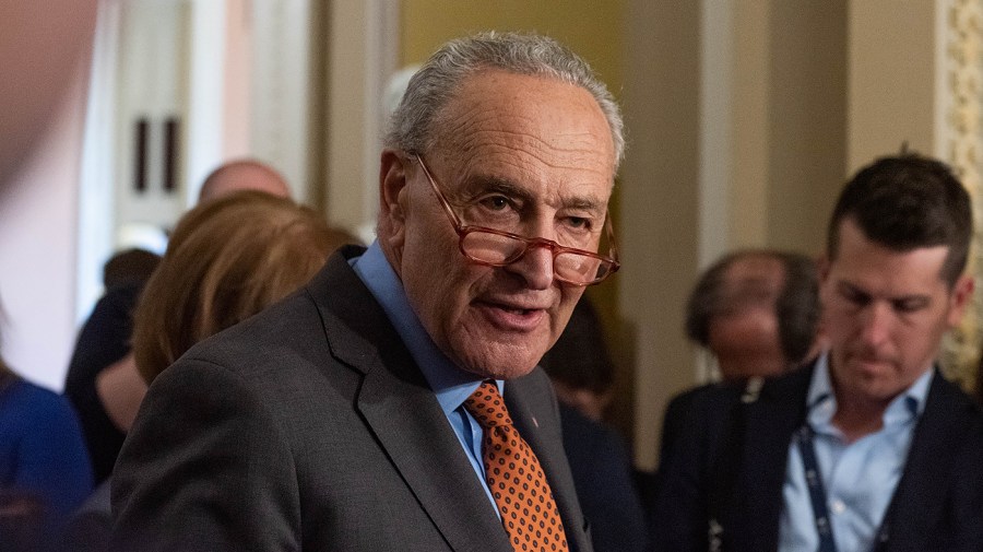 Majority Leader Chuck Schumer (D-N.Y.)