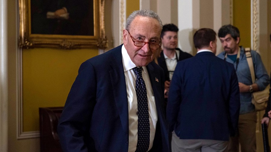 Majority Leader Chuck Schumer (D-N.Y.)