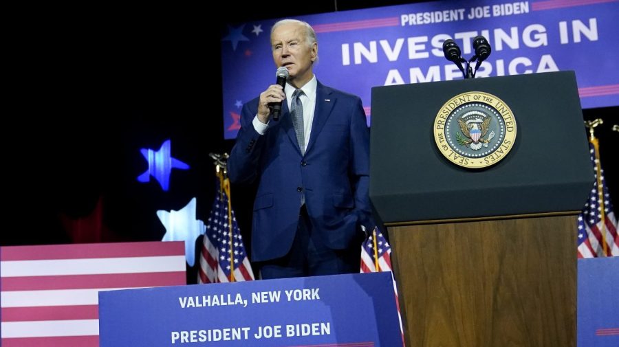 FILE - President Joe Biden speaks on the debt limit during an event at SUNY Westchester Community College, Wednesday, May 10, 2023, in Valhalla, N.Y. (AP Photo/John Minchillo, File)