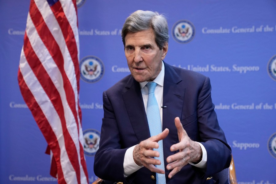 FILE - U.S. Special Presidential Envoy for Climate John Kerry.