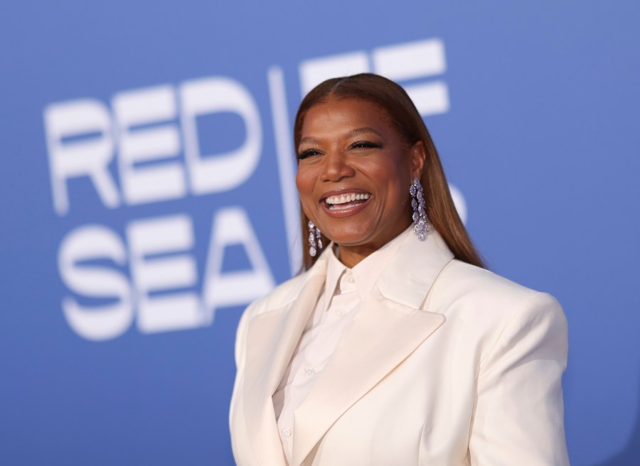 Queen Latifah poses for photographers upon arrival at the amfAR Cinema Against AIDS benefit at the Hotel du Cap-Eden-Roc, during the 76th Cannes international film festival, Cap d'Antibes, southern France, Thursday, May 25, 2023. (Photo by Vianney Le Caer/Invision/AP)