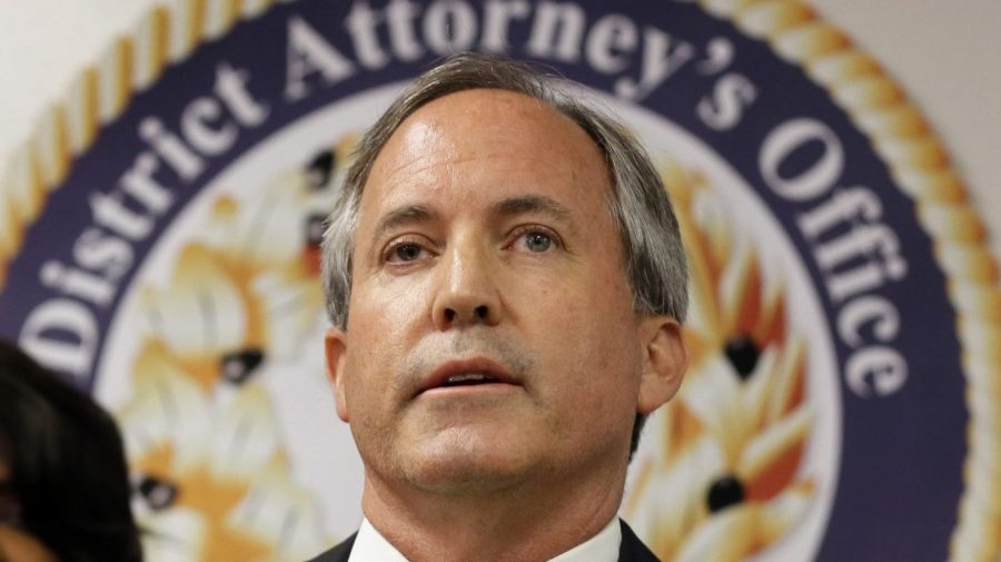 FILE - Texas Attorney General Ken Paxton speaks at a news conference in Dallas on June 22, 2017. A Republican-led investigative committee on Thursday, May 25, 2023, recommended impeaching Paxton, the state’s top lawyer. (AP Photo/Tony Gutierrez, File)