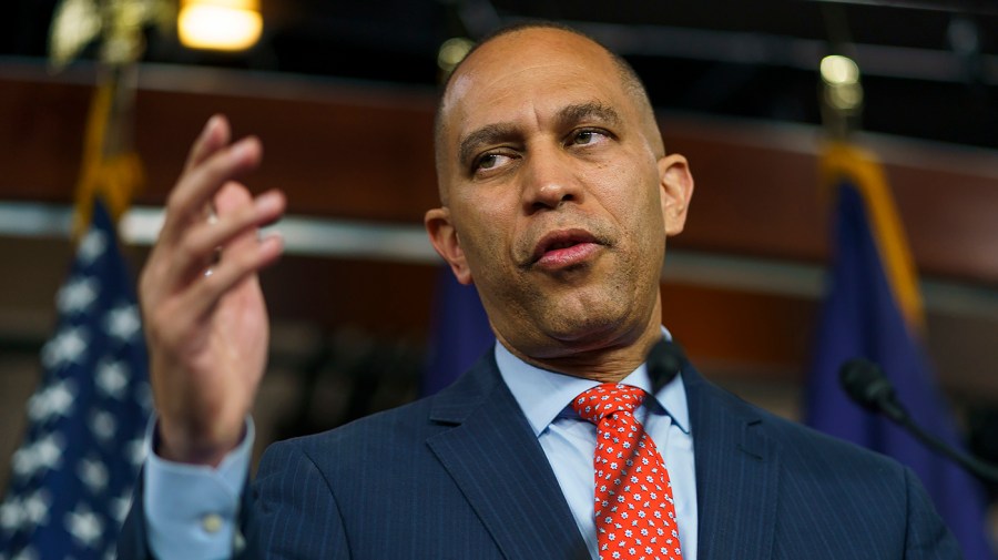 Minority Leader Hakeem Jeffries (D-N.Y.)