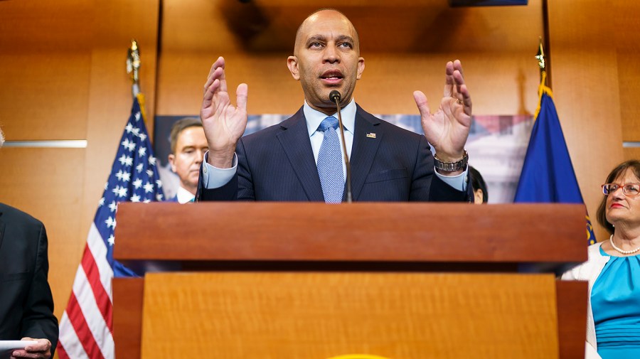 Minority Leader Hakeem Jeffries (D-N.Y.)