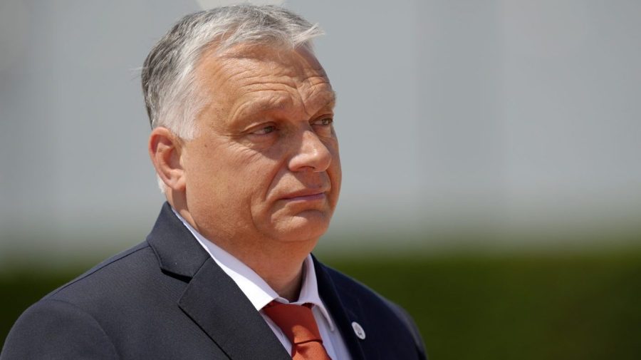 Hungary's Prime Minister Viktor Orbán arrives for a summit.