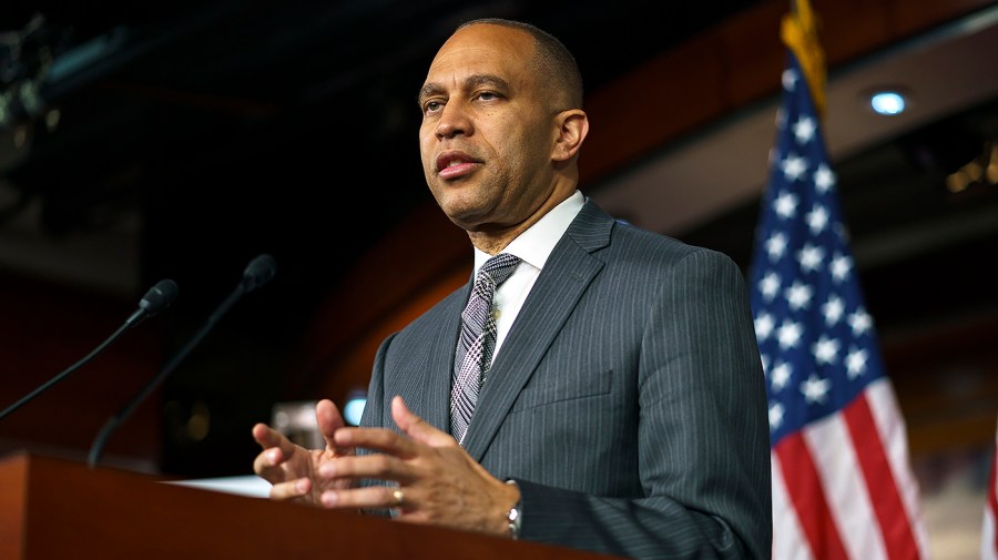 Minority Leader Hakeem Jeffries (D-N.Y.)