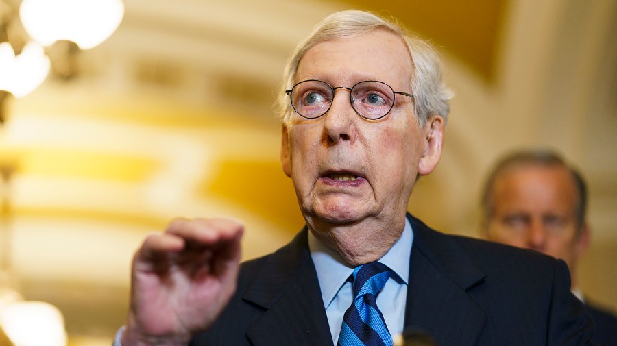 Minority Leader Mitch McConnell (R-Ky.)