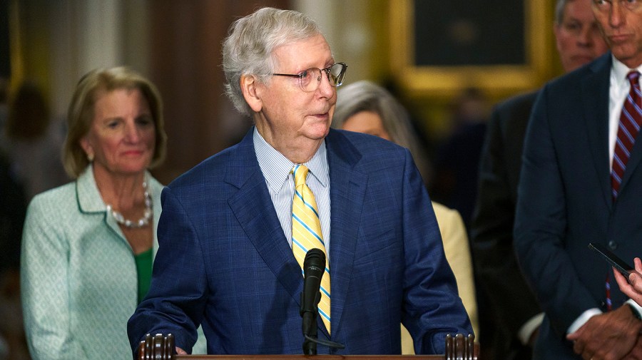 Minority Leader Mitch McConnell (R-Ky.)