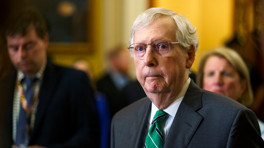 Minority Leader Mitch McConnell (R-Ky.)