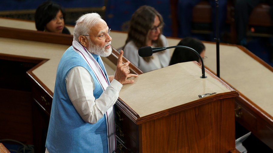 Indian Prime Minister Narendra Modi