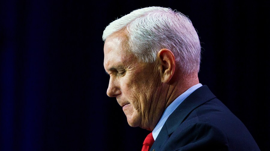 Republican presidential candidate Mike Pence