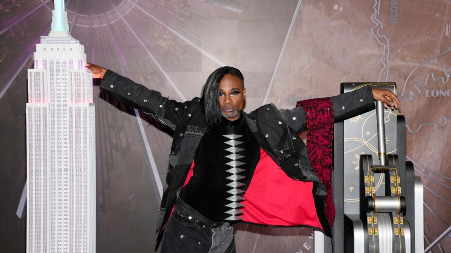 Billy Porter participates in the Empire State Building lighting ceremony to kick off Pride 2023 on Thursday, June 22, 2023, in New York.