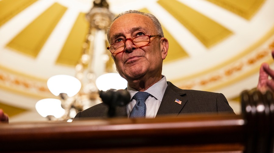 Majority Leader Chuck Schumer (D-N.Y.)