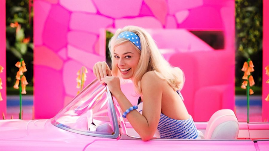 This image released by Warner Bros. Pictures shows Margot Robbie in character in the film "Barbie," releasing in summer 2023.