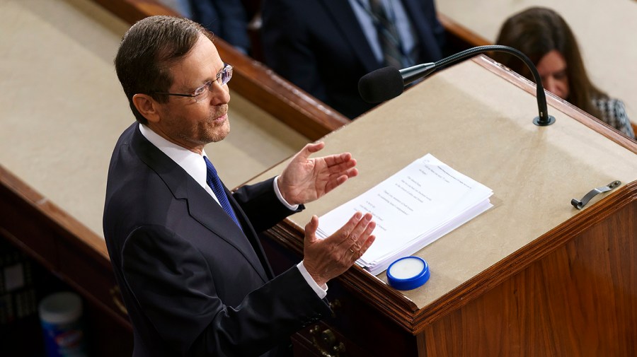 Israeli President Issac Herzog