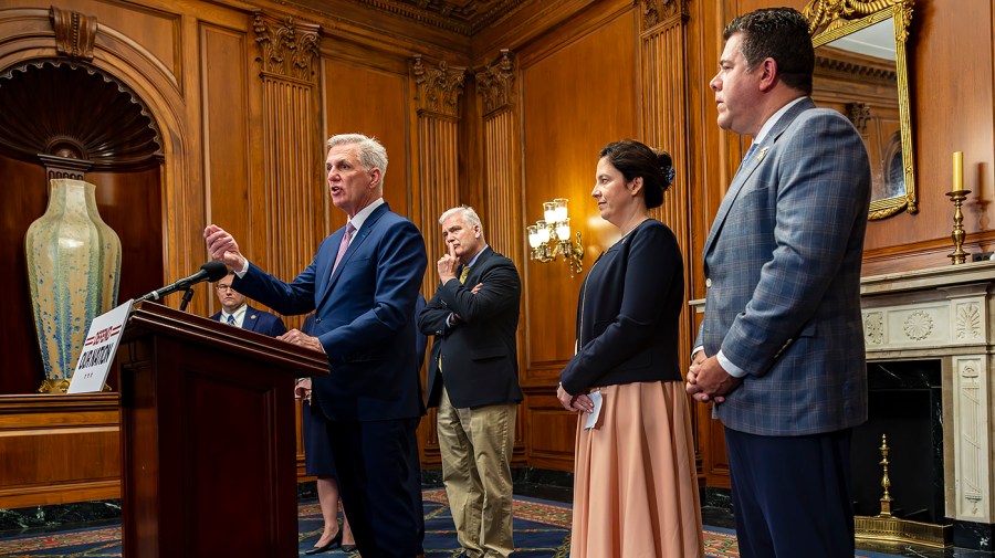 Speaker Kevin McCarthy (R-Calif.)