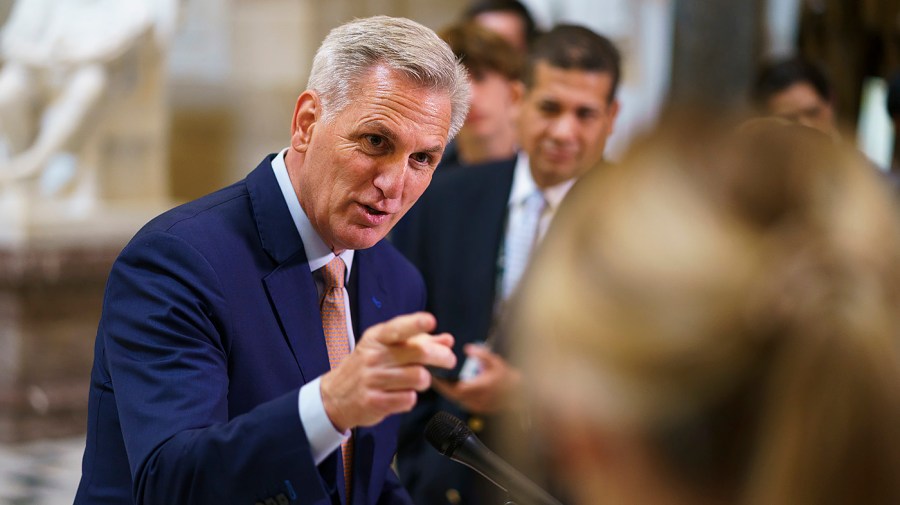 Speaker Kevin McCarthy (R-Calif.)