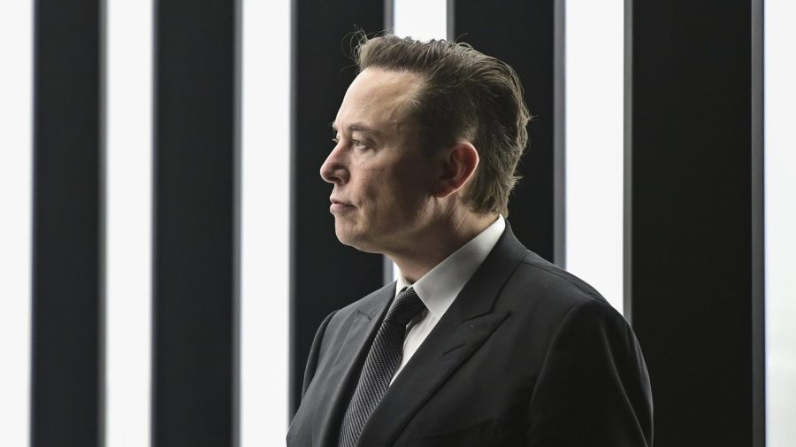 FILE - Tesla CEO Elon Musk attends the opening of the Tesla factory Berlin Brandenburg in Gruenheide, Germany, March 22, 2022. Germany's government rebuked X owner Elon Musk after he criticized the recent work of migrant rescue ships that German humanitarian groups operate in the Mediterranean Sea. (Patrick Pleul/Pool via AP, File)