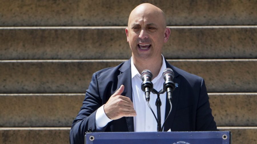 Jonathan Greenblatt speaks during an event marking 60th anniversary of the March on Washington.