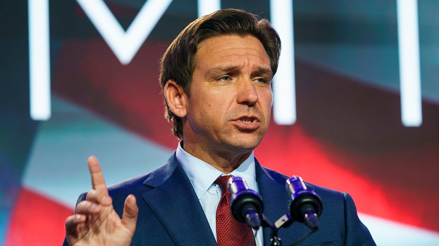 Republican presidential candidate and Florida Gov. Ron DeSantis