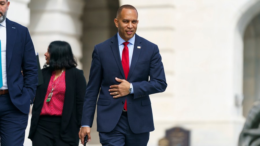 Minority Leader Hakeem Jeffries (D-N.Y.)