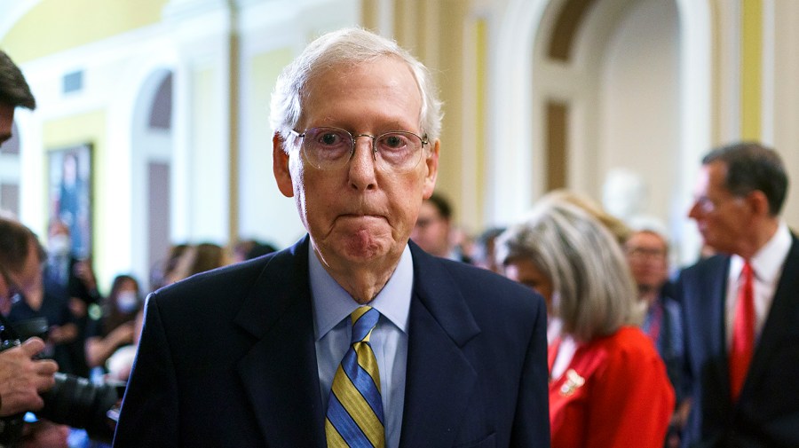 Minority Leader Mitch McConnell (R-Ky.)