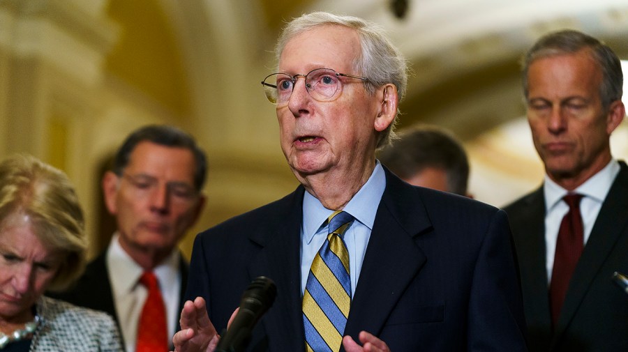 Minority Leader Mitch McConnell (R-Ky.)