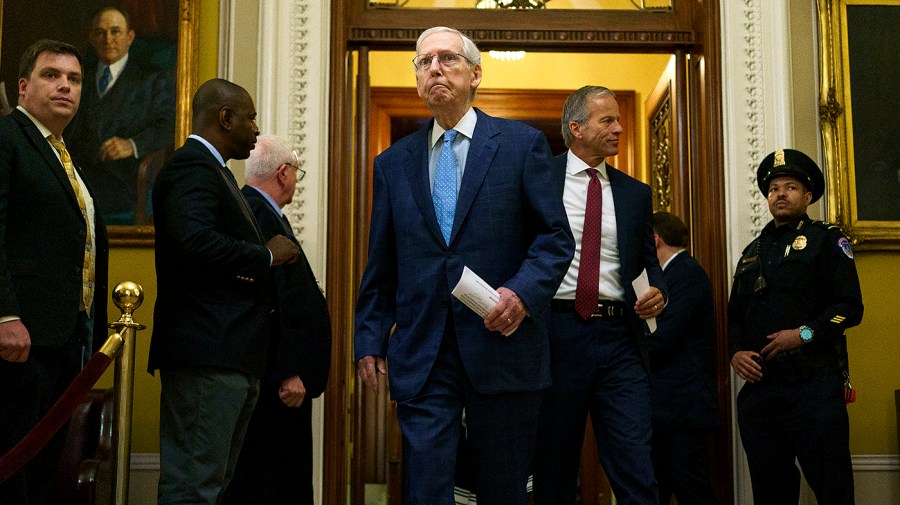 Minority Leader Leader Mitch McConnell (R-Ky.)