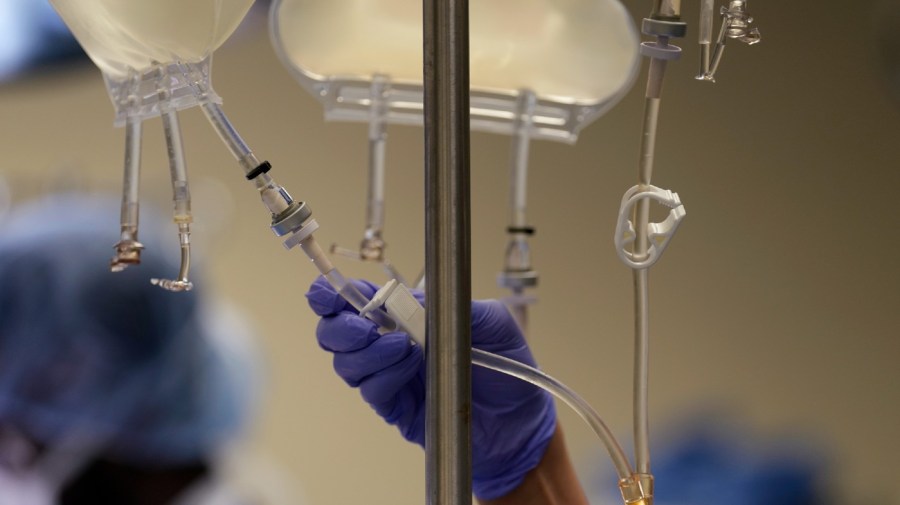 Fluids are controlled in an operating room in a hospital in Jackson, Tenn., on June 15, 2023.