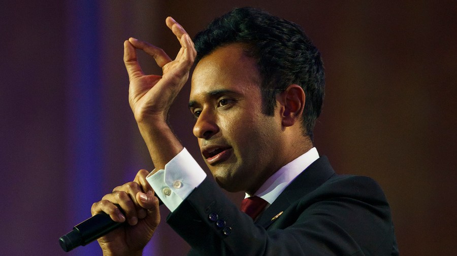 Republican presidential candidate Vivek Ramaswamy