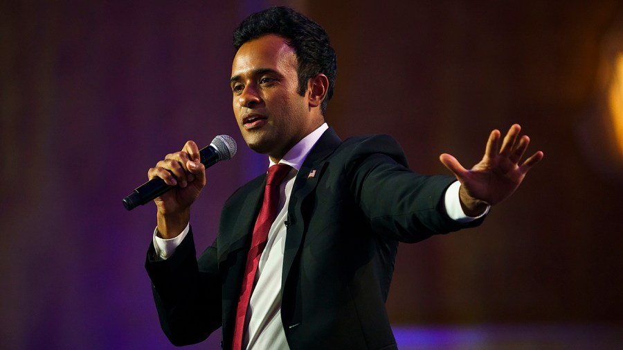 Republican presidential candidate Vivek Ramaswamy