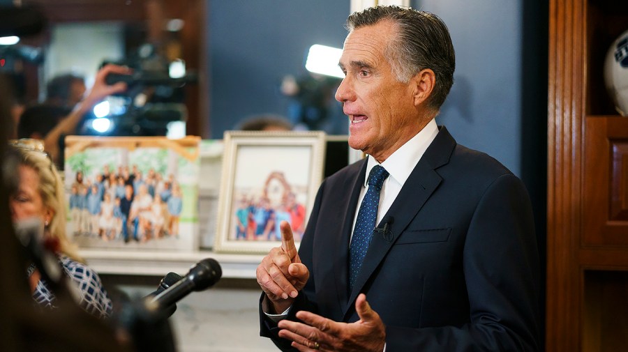 Sen. Mitt Romney (R-Utah)