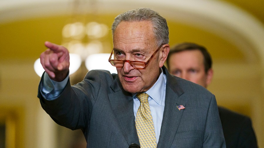 Majority Leader Chuck Schumer (D-N.Y.)