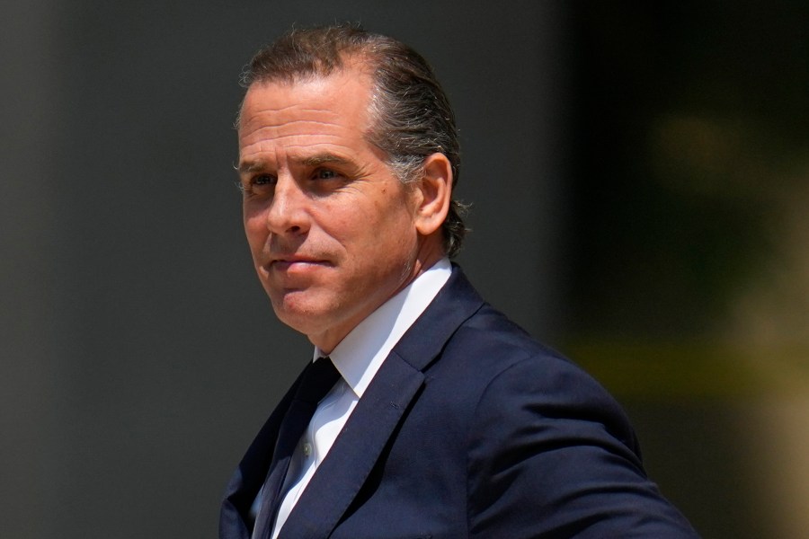 FILE - President Joe Biden's son Hunter Biden leaves after a court appearance, July 26, 2023, in Wilmington, Del. The special counsel overseeing the Hunter Biden investigation is expected to testify before a Congressional committee behind closed doors as a GOP probe into the Justice Department’s handling of the case continues to unfold. In a rare step, David Weiss is set to appear for transcribed interview before members of the House Judiciary Committee on Nov. 7, sources told The Associated Press Friday on the condition of anonymity to discuss the closed-door appearance. (AP Photo/Julio Cortez, File)