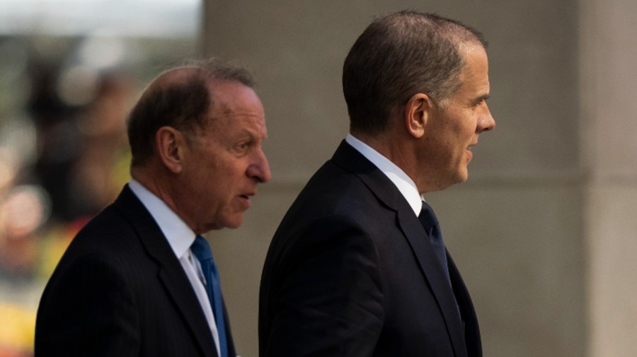 President Joe Biden's son Hunter Biden departs after a court appearance, in Wilmington, Del, Tuesday, Oct. 3, 2023.