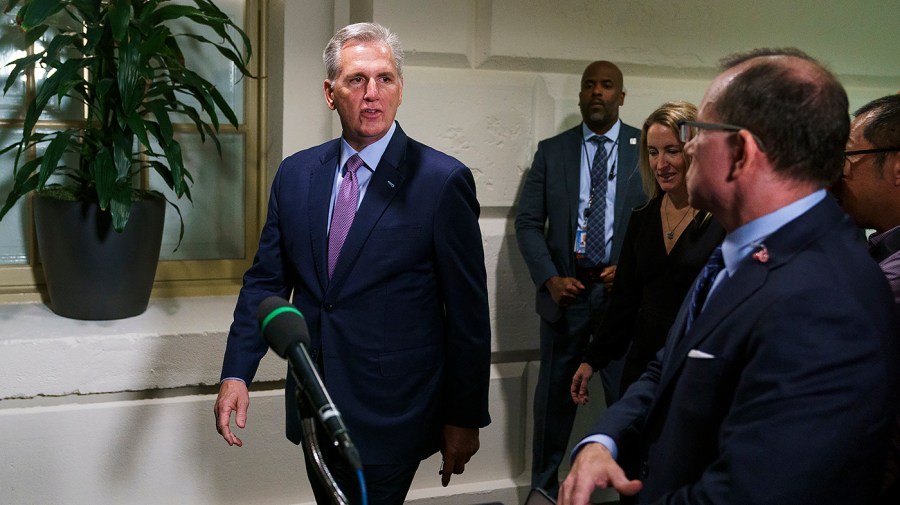 Speaker Kevin McCarthy (R-Calif.)