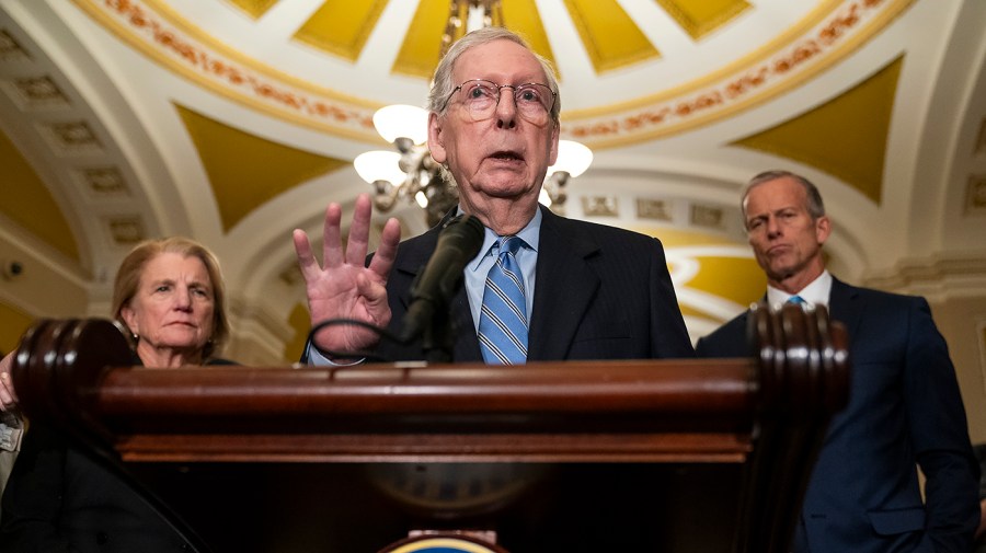 Minority Leader Mitch McConnell (R-Ky.)